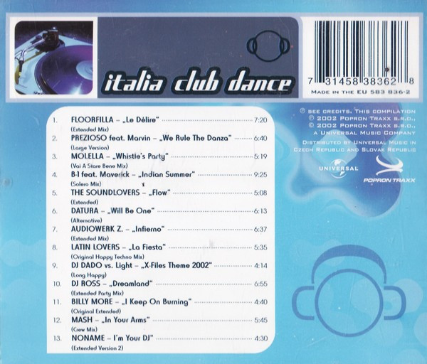 baixar álbum Various - Italia Club Dance