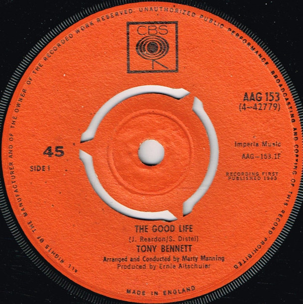 descargar álbum Tony Bennett - The Good Life