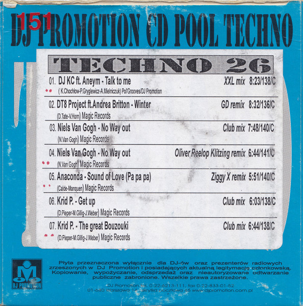 CD Pool Techno 26 (CDr) - Discogs