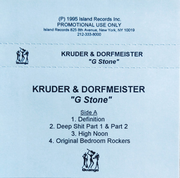 Kruder & Dorfmeister - G-Stoned | Releases | Discogs