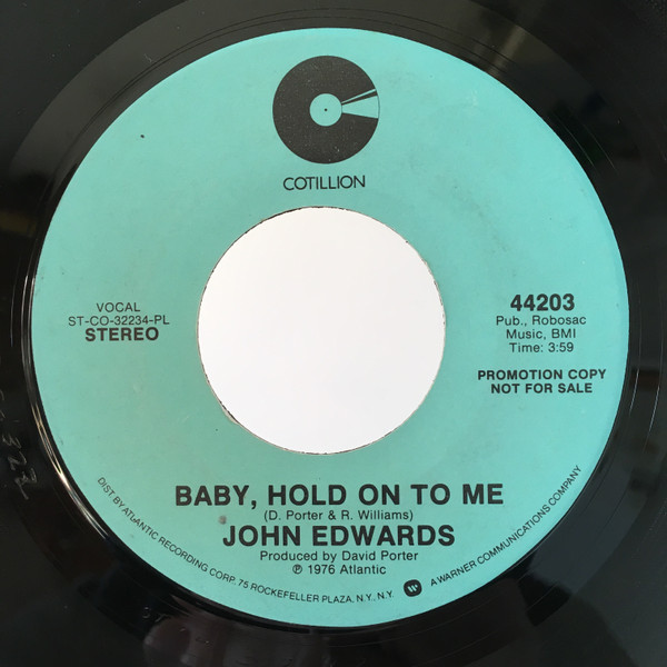 Album herunterladen John Edwards - Baby Hold On To Me