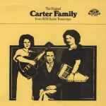 Cover of The Original Carter Family From 1936 Radio Transcripts, 1975, Vinyl