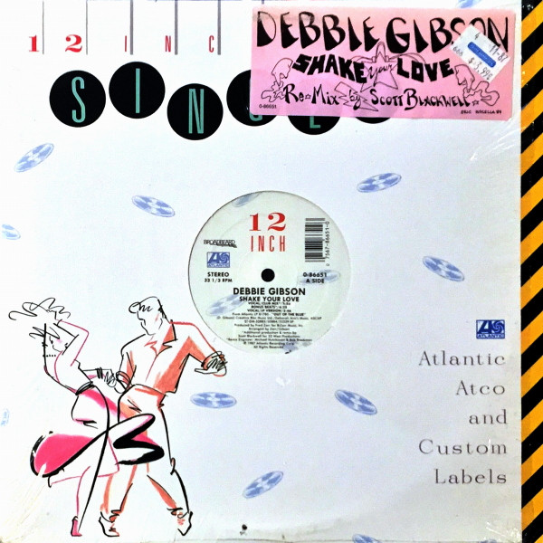 Debbie Gibson – Shake Your Love (1987, Vinyl) - Discogs