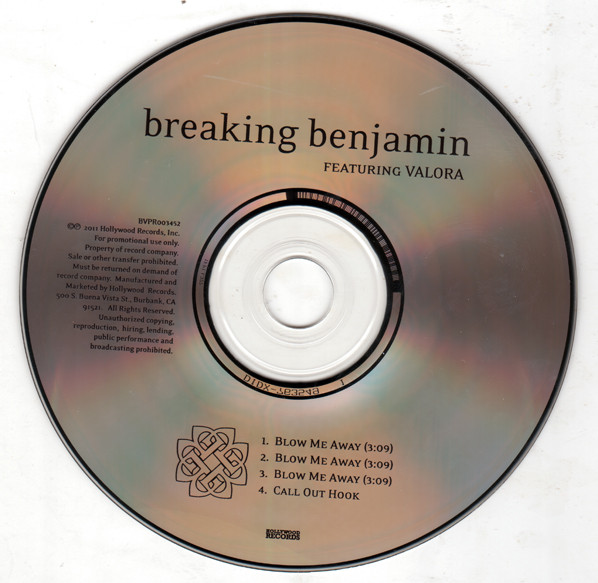 télécharger l'album Breaking Benjamin - Blow Me Away feat Valora