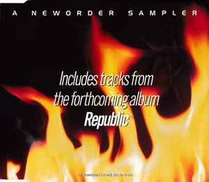 New Order - A NewOrder Sampler album cover
