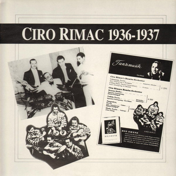 Ciro Rimac 1936 1937 1990 Vinyl Discogs