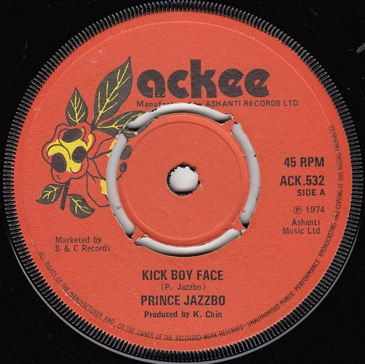 Prince Jazzbo - Kick Boy Face | Releases | Discogs