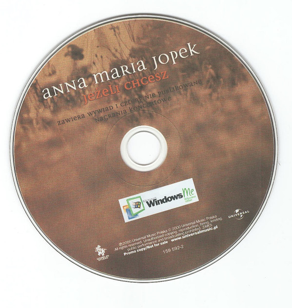 Album herunterladen Anna Maria Jopek - Jeżeli Chcesz