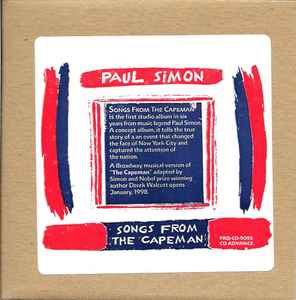 Paul Simon – Songs From The Capeman (1997, CD) - Discogs