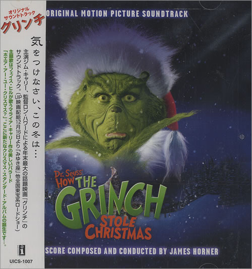 Various Artists, James Horner - How the Grinch Stole Christmas