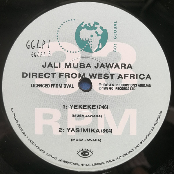 Album herunterladen Jali Musa Jawara - Direct From West Africa