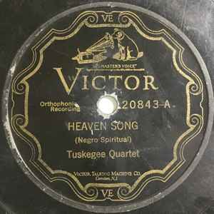 Tuskegee Quartet - Heaven Song / Golden Slippers album cover