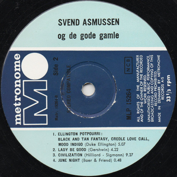 ladda ner album Svend Asmussen - Svend Asmussen De Gode Gamle
