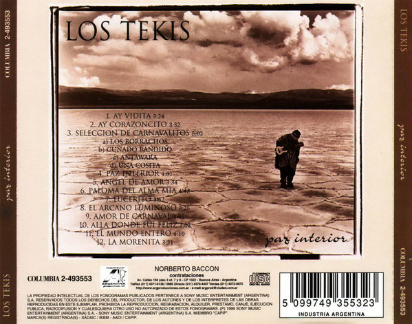 lataa albumi Los Tekis - Paz Interior