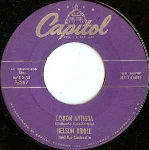 Nelson Riddle And His Orchestra - Lisbon Antigua / Robin Hood
