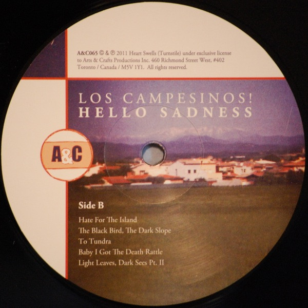 Los Campesinos Hello Sadness 2011 Gatefold Vinyl Discogs