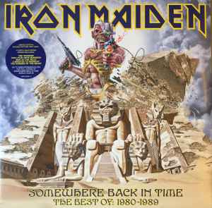 Iron Maiden - Somewhere Back In Time - The Best Of: 1980-1989 album cover