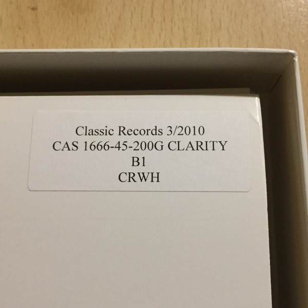 baixar álbum Genesis - Live Clarity Box Set 45 test pressings vinys