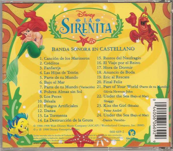 Parte De Tu Mundo - De La Sirenita/Banda Sonora Original