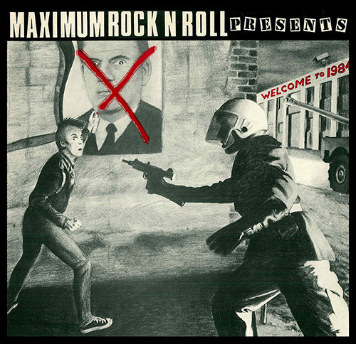 初回盤 Welcome To 1984 Maximumrocknroll MRR 001 the Stalin chicken