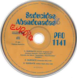 Seducidas Y Abandonadas - Quedate album cover