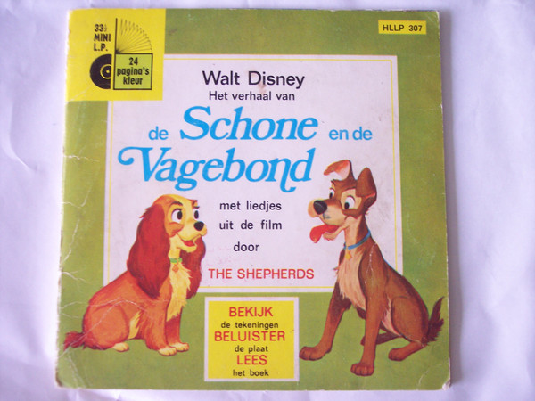 A Dama E O Vagabundo de Walt Disney (1955, Vinyl) - Discogs