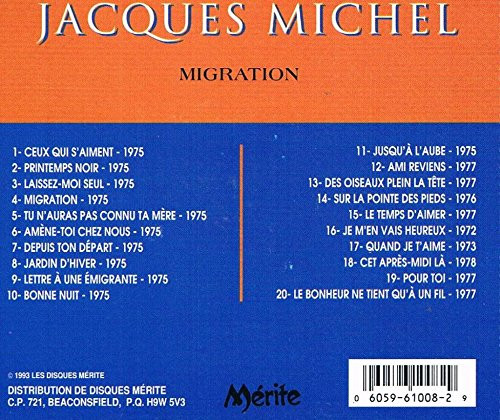 télécharger l'album Jacques Michel - Migration