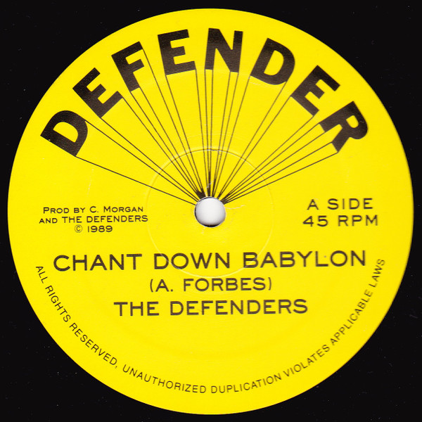 lataa albumi Defenders - Chant Down Babylon Rock Your Bones