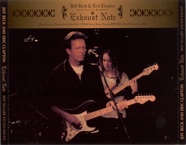 Jeff Beck & Eric Clapton – Exhaust Note (2008, CD) - Discogs