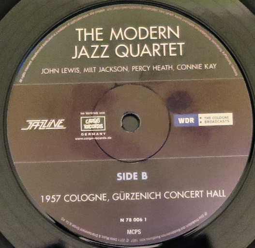 Album herunterladen The Modern Jazz Quartet - 1957 Cologne Gürzenich Concert Hall