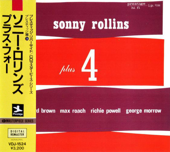 Sonny Rollins – Plus 4 (1985, CD) - Discogs