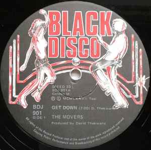 The Movers (2) - Get Down album cover