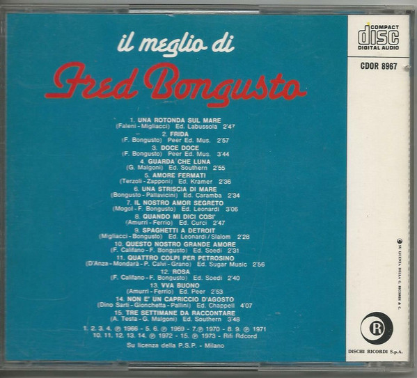 Fred Bongusto - Questo nostro grande amore (A - 1971)