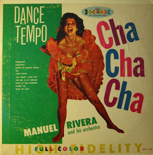 Manuel Rivera And His Orchestra Dance Tempo Cha Cha Cha Vinyl