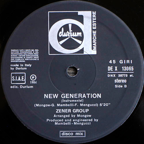 lataa albumi Zener - New Generation