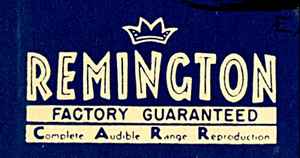 Remington on Discogs