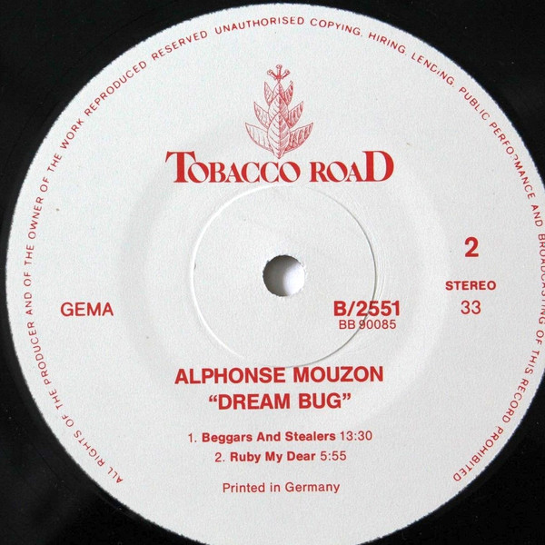 lataa albumi Download Alphonse Mouzon Featuring Walter Booker, Robin Kenyatta, Larry Willis - Dream Bug album