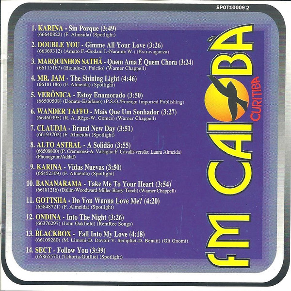 CDTECADOWNLOADS: FM CAIOBA CURITIBA (1997) - ✓