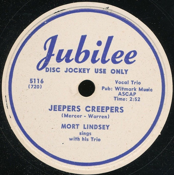 ladda ner album Mort Lindsey Sings With His Trio - Scratch Jeepers Creepers