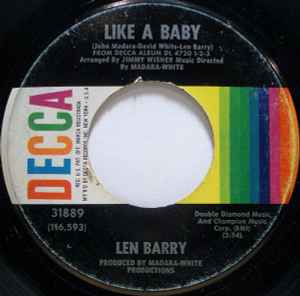 Len Barry - Like A Baby album cover