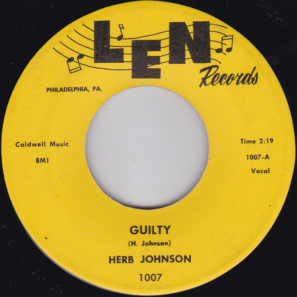 télécharger l'album Herb Johnson And The Cruisers - Guilty Have You Heard