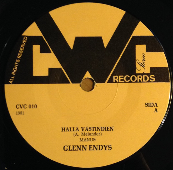 descargar álbum Glenn Endys - Hallå Västindien