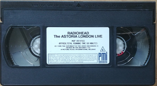 Radiohead – 27 5 94 The Astoria London Live (2005, DVD) - Discogs