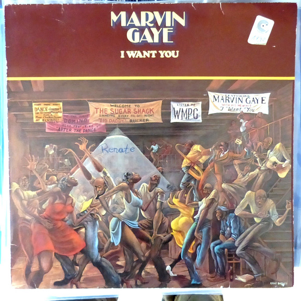 Обложка конверта виниловой пластинки Marvin Gaye - I Want You
