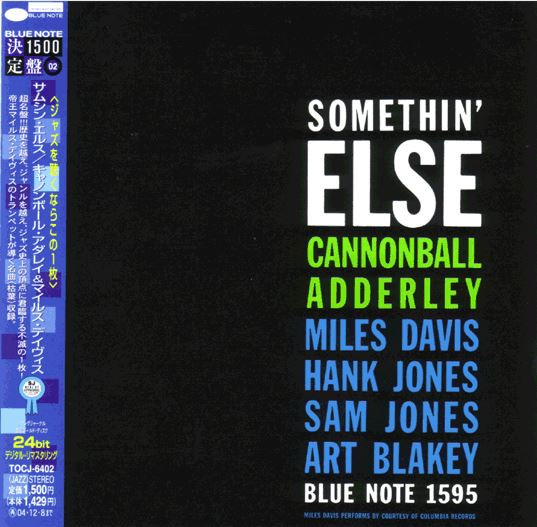 Cannonball Adderley – Somethin' Else (2004, CD) - Discogs