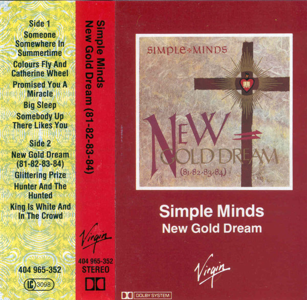 Simple Minds – New Gold Dream (81-82-83-84) (1982, Gold/Purple 