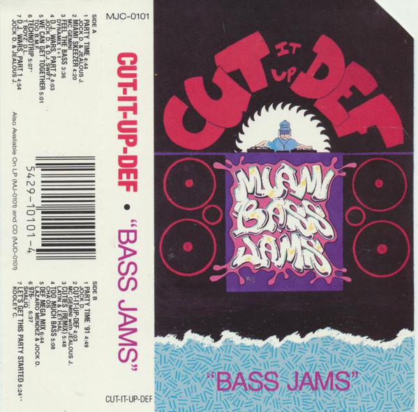Cut It Up Def (Miami Bass Jams) (1991, Cassette) - Discogs