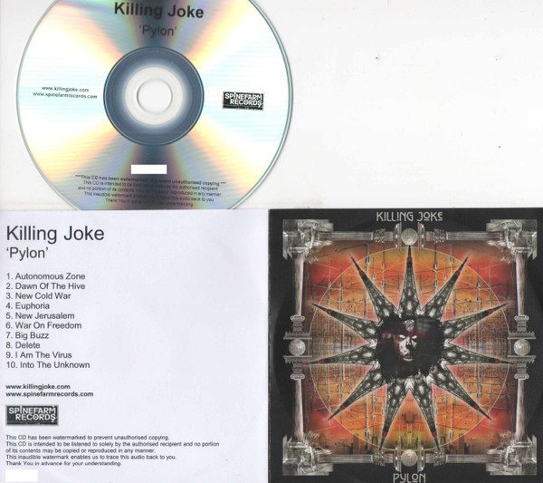 Killing Joke Pylon シールド 未開封LP 割引アイテム 