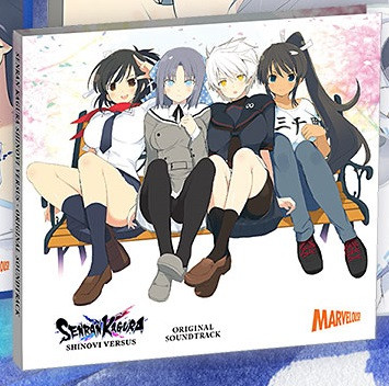 Senran Kagura Shinovi Versus Character Secret File Art Book With Sound CD  Anime