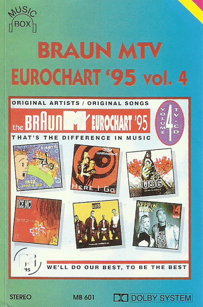 The Braun MTV Eurochart '95 - Volume 4 (1995, CD) - Discogs